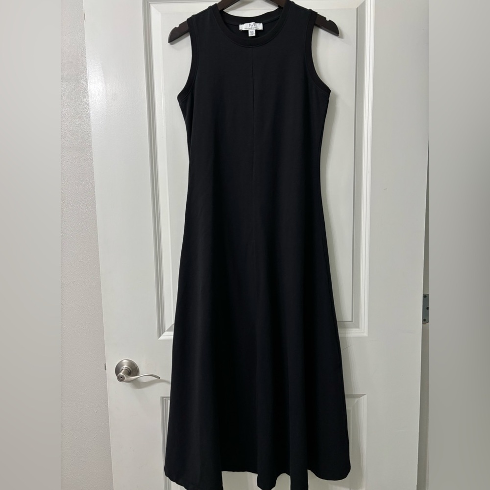 Magaschoni Black Sleeveless Dress Stretch Medium